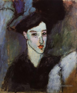 la femme juive 1908 Amedeo Modigliani juif Peinture à l'huile